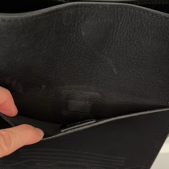 Allsaints mini Maya bag in pebbled suede - Picture 4 of 8